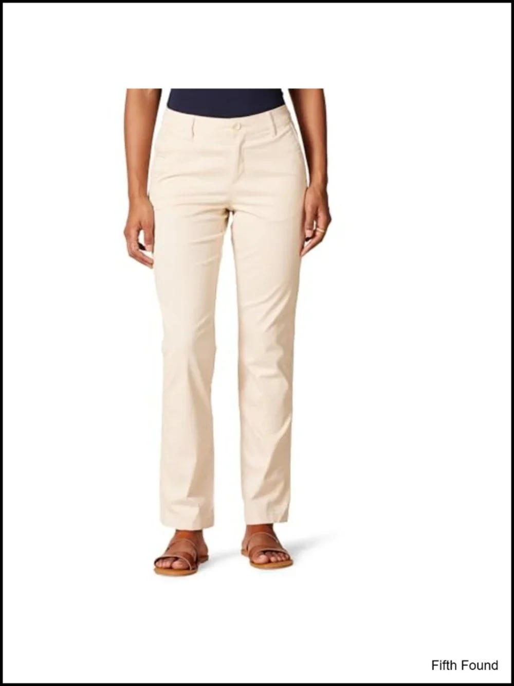 Slim Fit Straight Leg Stretch Twill Chino Pant